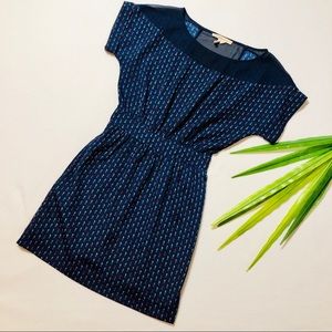 BCBG Generation Midnight Blue Multi Dress XS